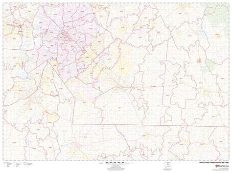Union County Zip Code Map North Carolina
