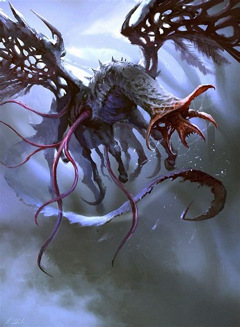 Wretched Dark Creatures Creature Concept Art Horror Monsters