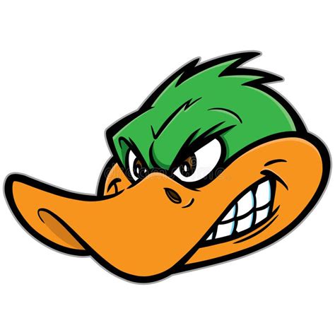 Angry Duck Stock Vector Illustration Of Duck Mallard 53440283