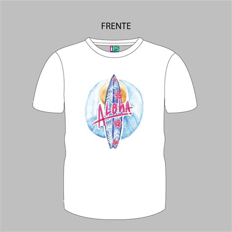 Diseño De Aloha Summer Para Sublimacion De Camisetas Remeras Playeras