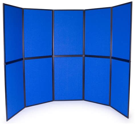 Folding Exhibition Board Folding Trade Show Displays 10 Panels
