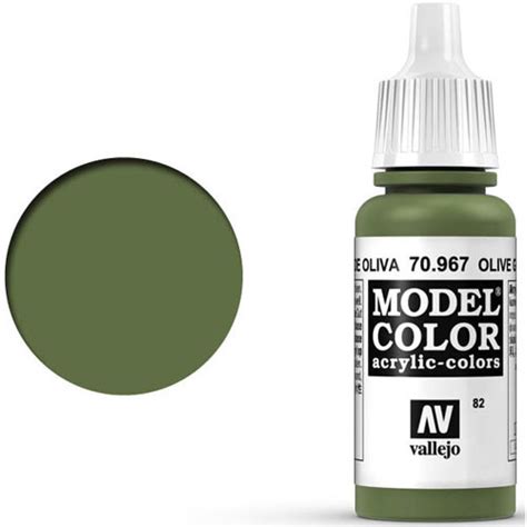 Vallejo Model Color Paint Olive Green Accessories And Supplies