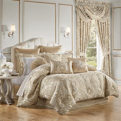 Luxury Comforter Sets With Matching Curtains Queen King Size Cal King