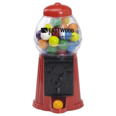 Mini Bubble Gum Machine Just Plain Fun Items 332 Ea