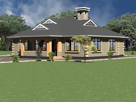 19 Newest Four Bedroom Bungalow House Plans In Kenya