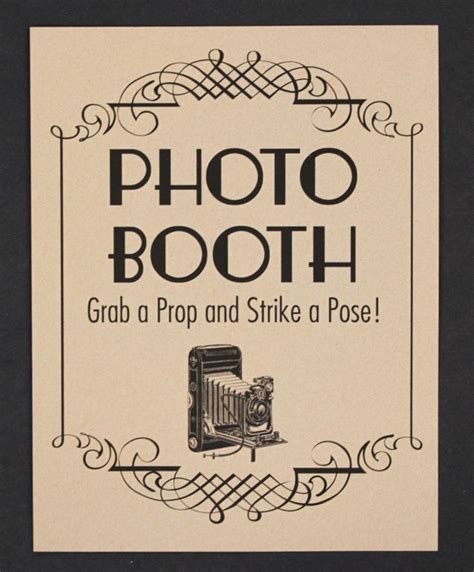 Photo Booth Sign Photo Booth Prop Photobooth Prop Photo Booth
