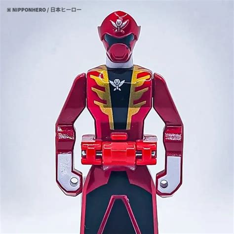 Super Sentai Gokaiger Dx Ranger Key Gokai Red Metallic Power Rangers