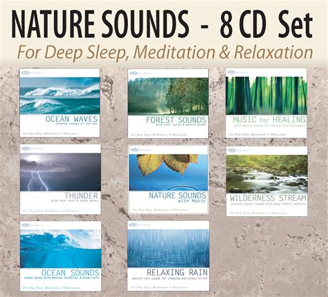 NATURE SOUNDS Set: Ocean Waves, Forest Sounds, Thunder, Nature Sounds with Music, Wilderness 