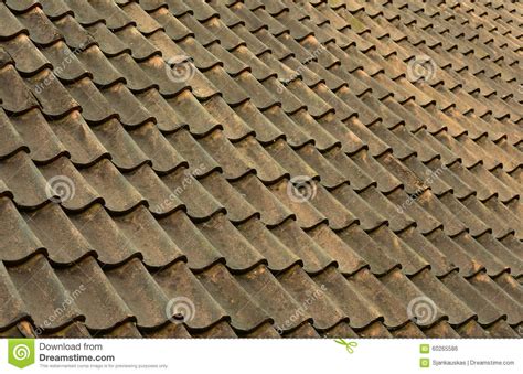 Rustic Roof Tiling Background Stock Photo Image Of Aged Antique