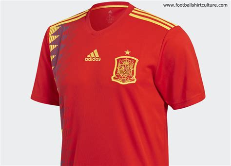 Spain 2018 World Cup Adidas Home Kit 1718 Kits Football Shirt Blog
