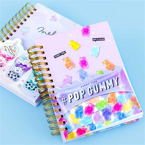 Melty Sweets Spiral Notebook In 2020 Cute Spiral Notebooks Kawaii