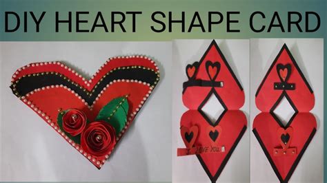 Total ratings 1, £16.95 new. DIY Heart Shape Greeting Card - YouTube