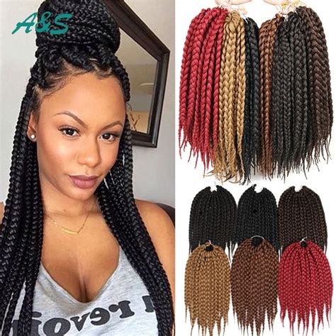 This depends on the number of strands inside a. Find More Bulk Hair Information about 12"box braids hair ...