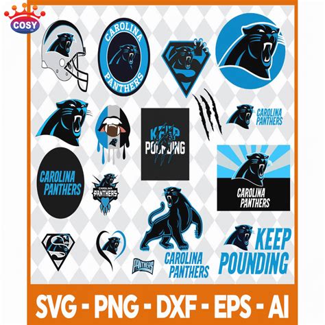 Carolina Panthers Svg 1nfl Svg Football Svg File Football Logo