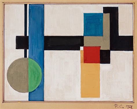Geometric Composition 1928 Franciska Clausen