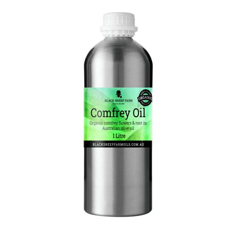 Comfrey Oil Organic Bulk Made In Australia Black Sheep Farm Oils