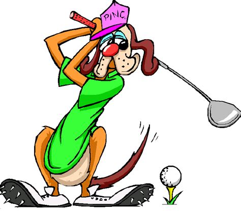 Funny Golfer Clipart Clipart Suggest