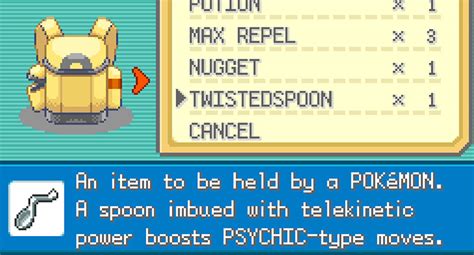 How To Get Twisted Spoons In Pokémon Firered And Leafgreen Guide Strats
