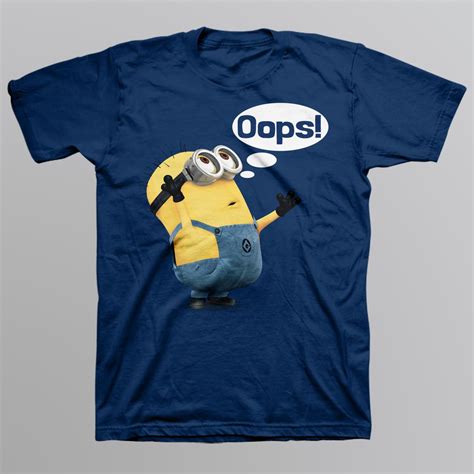 Despicable Me S Graphic T Shirt Minion Blue Teevimy