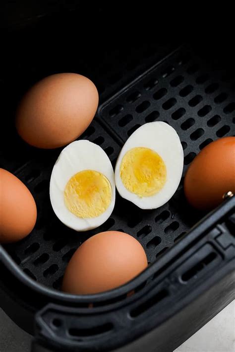 Hard Boiled Eggs In The Air Fryer Whisper Of Yum