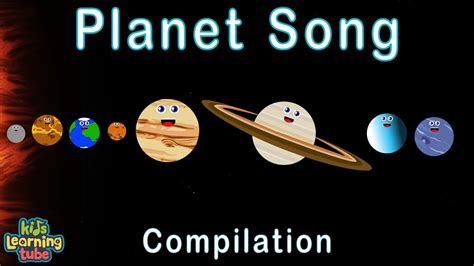The Planet Song Space Explained By Kidslearningtube Youtube