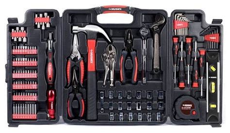 Husky Multi Purpose Tool Set 123 Pieces Contemporary Hand Tools