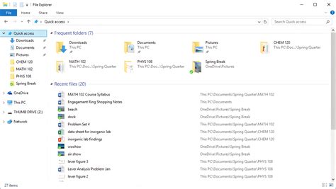 Microsoft Reveals More Info On The Quick Access File Feature In Windows