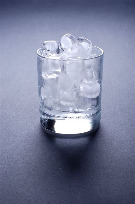 Ice Cubes In Glass Stock Photo Image Of Melt Drink Chilly 6348144