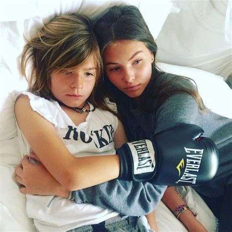 Thylane Blondeau And Her Brother Thylane Blondeau Her Brother Brother