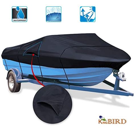 Kingbird Boat Cover With Vents 600d Waterproof Heavy Duty