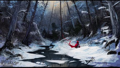 Red Riding Hood By Whiluna On Deviantart Red Riding Hood Art Red