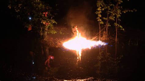 Lighting Swamp Gas On Fire Youtube
