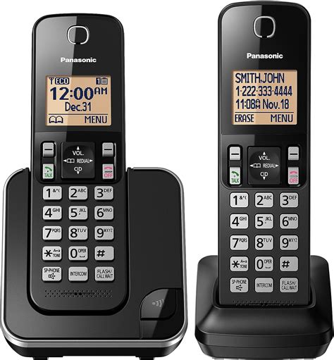 Panasonic Kx Tgc352b Kx Tgc382b Dect 60 2 Handset Landline Telephone