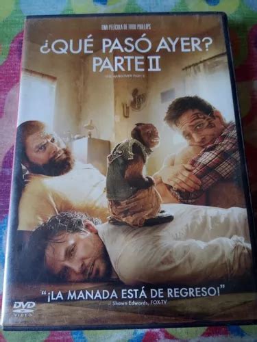 Dvd Qué Pasó Ayer 2 Bradley Cooper Meses Sin Intereses
