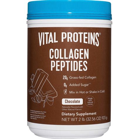 vital proteins collagen peptides chocolate 32 56 ounce