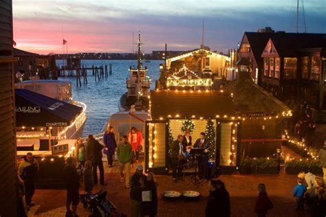 To Do Christmas Tree Lighting At Bowens Wharf In Newport Middletown