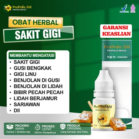 Jual Obat Sakit Gigi Gusi Bengkak Gigi Berlubang Gigi Berkerak Lidah