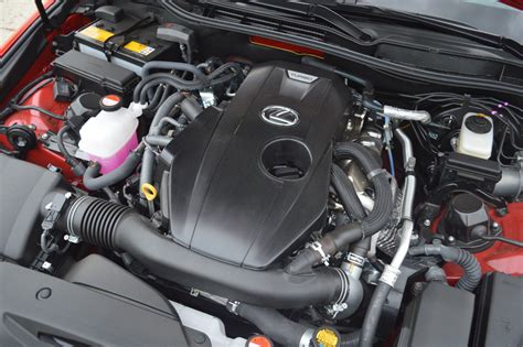 Brand New Turbocharged Engine In The 2016 Lexus Is 200t F Sport 10