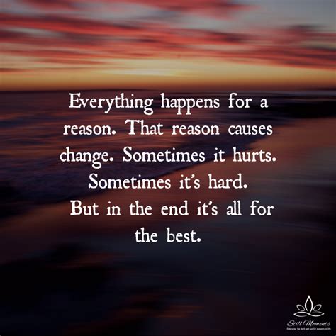Everything Happens For A Reason Still Moments
