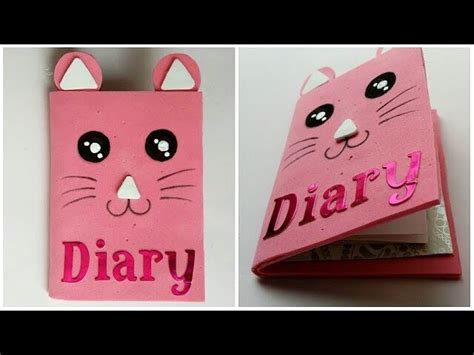 Diy Cute Diary Diary Cover Handmade Diary The Blue Sea Art