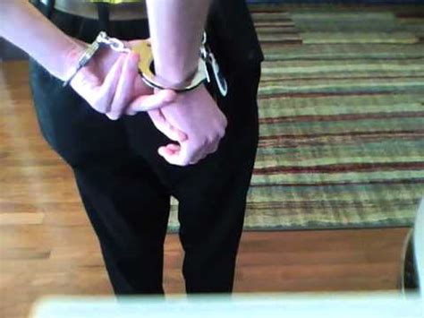 How To Get Out Of Handcuffs And Thumbcuffs Behind Your Back Youtube