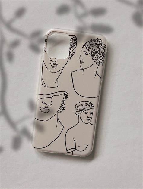 Greek God Goddess Iphone Case Ancient Greek Phone Case Line Etsy