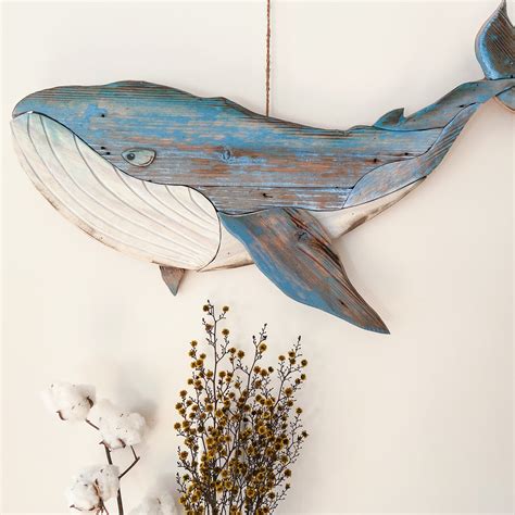 Whale Wood Art Reclaimed Wood Wood Wall Art Wood Whale Etsy Uk