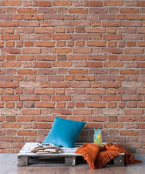 Classic Red Bricks Wallpaper • Industrial Allure Of Brick • Milton And King
