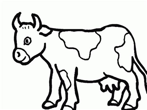 Cow 13373 Animals Free Printable Coloring Pages