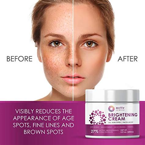 Activscience Whitening Cream Powerful Skin Lightening Cream For Face