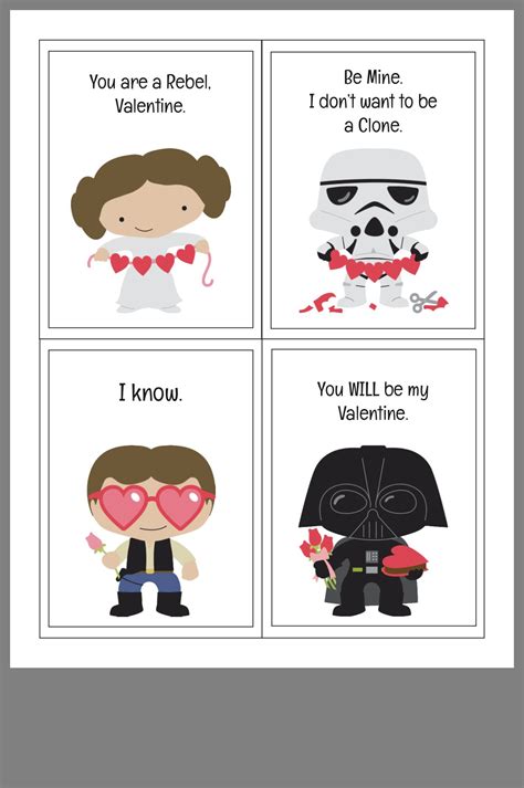 Pin By Becky Baggett On Holidays Valentines Day Star Wars