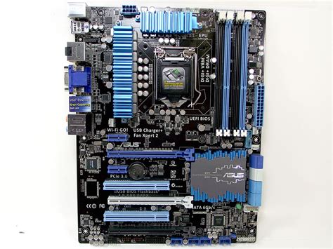 Asus P8z77 V Intel Z77 Express Lga 1155 Review The Board Layout