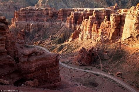 The Incredible Grand Canyon Look A Like In Kazakhstan Sharyn Canyon