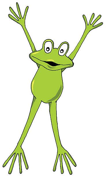 Royalty Free Jumping Frog Clip Art Vector Images And Illustrations Istock